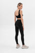 Basic Ribbed Top Black